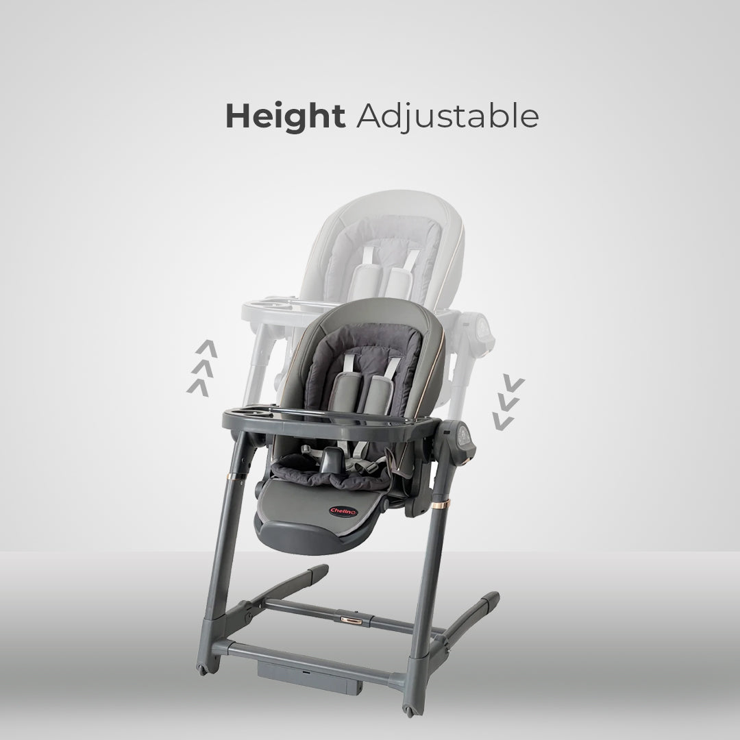 Royal 3 in 1 Swing and High Chair - Grey