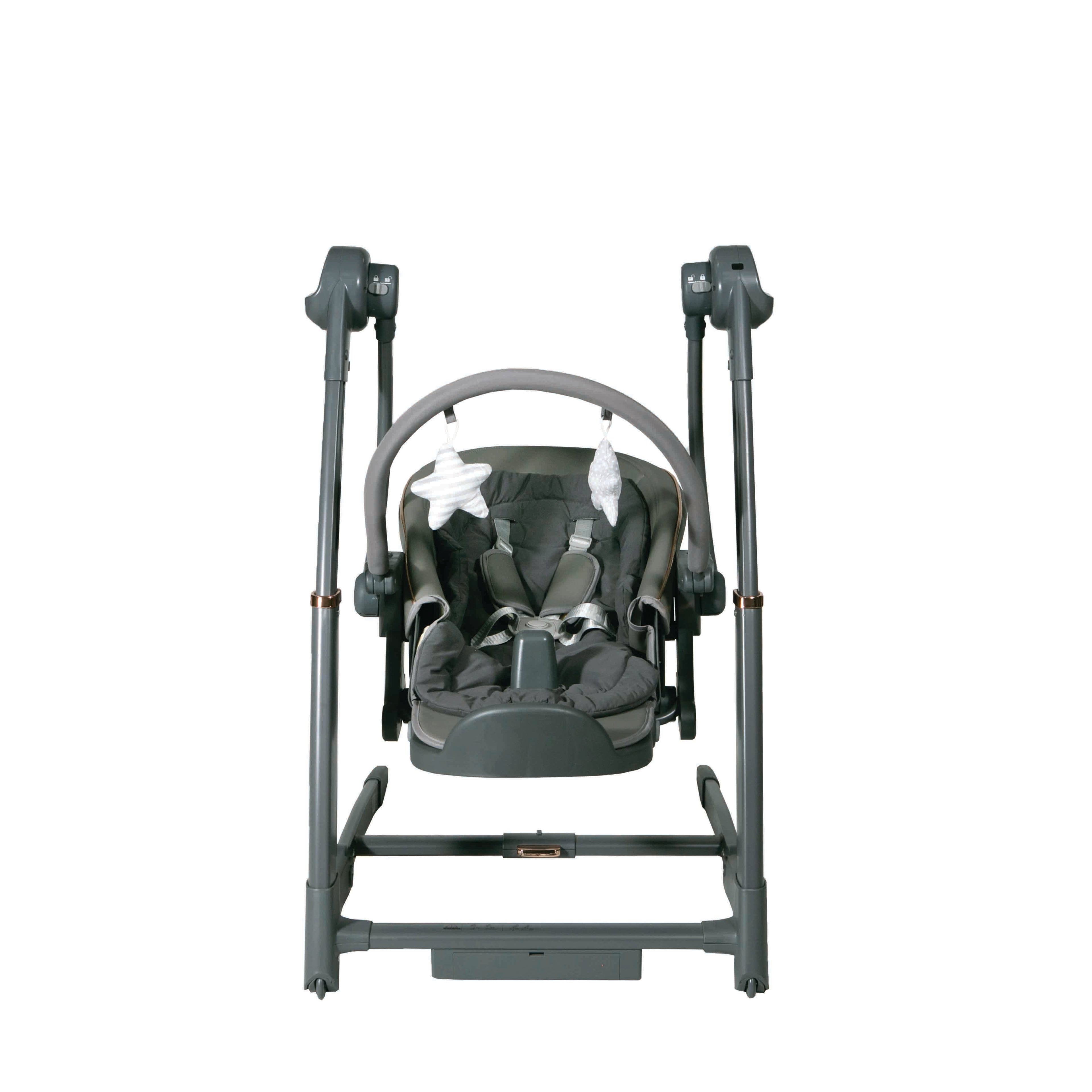 Royal 3 in 1 Swing and High Chair - Grey