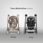 Royal 3 in 1 Swing and High Chair - Grey