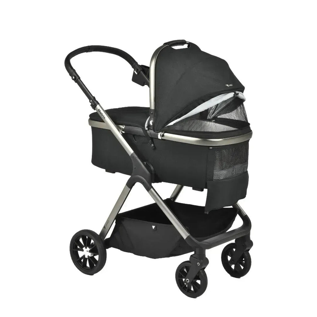 Viano Matrix 3 in 1 Travel System in Sage, stylish and functional stroller for modern families.